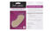 Foot Petals Backof Heel Khaki